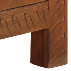 vidaXL Solid Mango Wood Storage Box Home Lowboard Storage Box Hifi Cabinet - Additional view 7