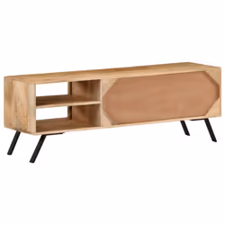 vidaXL Solid Mango Wood TV Cabinet Hifi Plasma Cabinet Sideboard TV Stand - Additional view 4