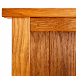vidaXL Solid Oak Wood 6-Tier Bookcase Living Room Book Shelf Display Unit - Additional view 4