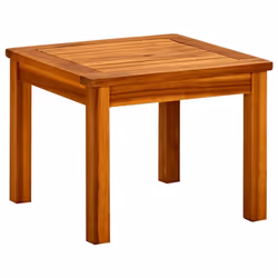 vidaXL Solid Acacia Wood Garden Coffee Table Wooden Porch End Side Tea Table