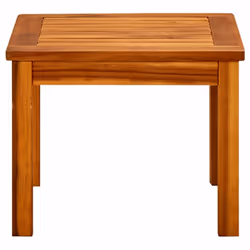 vidaXL Solid Acacia Wood Garden Coffee Table Wooden Porch End Side Tea Table