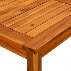 vidaXL Solid Acacia Wood Garden Coffee Table Wooden Porch End Side Tea Table - Additional view 5