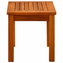 vidaXL Solid Acacia Wood Garden Coffee Table Wooden Porch End Side Tea Table