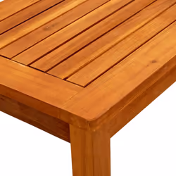 vidaXL Solid Acacia Wood Garden Coffee Table Wooden Porch End Side Tea Table - Additional view 4