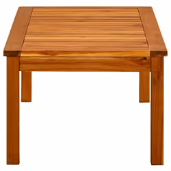 vidaXL Solid Acacia Wood Garden Coffee Table Wooden Porch End Side Tea Table