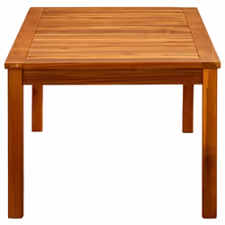 vidaXL Solid Acacia Wood Garden Coffee Table Wooden Porch End Side Tea Table