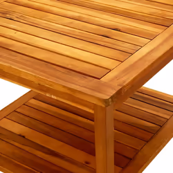 vidaXL Solid Acacia Wood Coffee Table Home Garden Tea Porch Side Sofa Table - Additional view 4
