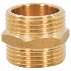 vidaXL Suction Hose Garden Hose Pipe with Brass Connectors Black 1.1" 5 m PVC