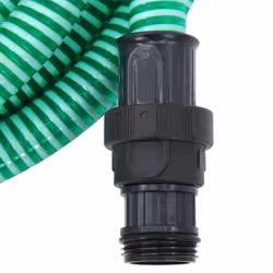 vidaXL Suction Hose Garden Hose Pipe with PVC Connectors Green 1" 4 m PVC