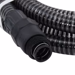 vidaXL Suction Hose Garden Hose Pipe with PVC Connectors Black 1" 10 m PVC - Additional view 5