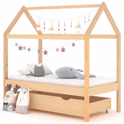 VidaXL 322136 kids bed Wood