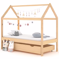 VidaXL 322137 kids bed Wood