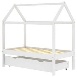 VidaXL 322139 kids bed White Wood