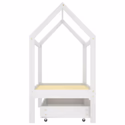 VidaXL 322139 kids bed White Wood - Additional view 4