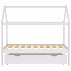 VidaXL 322140 kids bed White Wood