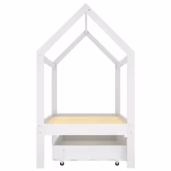 VidaXL 322140 kids bed White Wood - Additional view 4