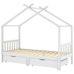 VidaXL 322150 kids bed White Wood