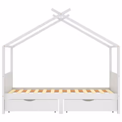 VidaXL 322150 kids bed White Wood