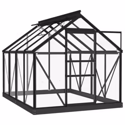vidaXL Greenhouse Glass Replacements Garden Glass Panel 16pcs Tempered Glass - Additional view 2