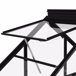 vidaXL Greenhouse Glass Replacements Garden Glass Panel 16pcs Tempered Glass - Additional view 6