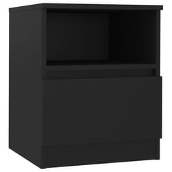 VidaXL 806159 nightstand/bedside table Black