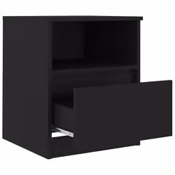VidaXL 806160 nightstand/bedside table Black - Additional view 6