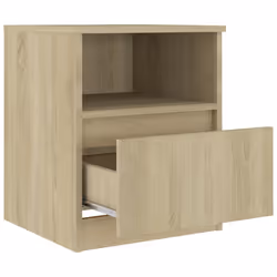 VidaXL 806163 nightstand/bedside table Oak - Additional view 5