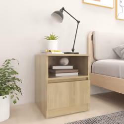 VidaXL 806164 nightstand/bedside table Oak