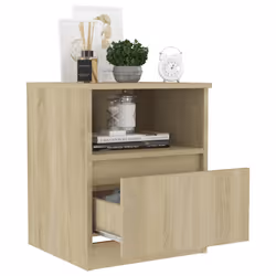 VidaXL 806164 nightstand/bedside table Oak - Additional view 7