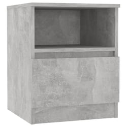 VidaXL 806165 nightstand/bedside table Concrete colour