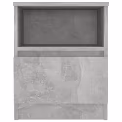 VidaXL 806165 nightstand/bedside table Concrete colour