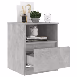 VidaXL 806165 nightstand/bedside table Concrete colour - Additional view 6