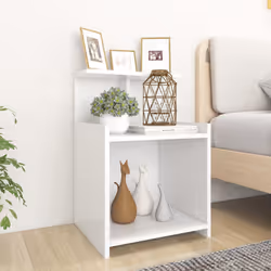 VidaXL 806176 nightstand/bedside table White