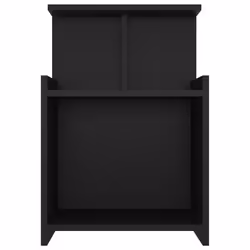 VidaXL 806177 nightstand/bedside table Black