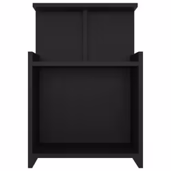VidaXL 806178 nightstand/bedside table Black