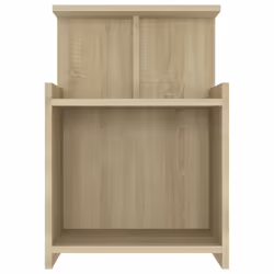 VidaXL 806182 nightstand/bedside table Oak - Additional view 4