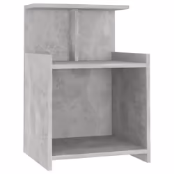 VidaXL 806184 nightstand/bedside table Concrete colour - Additional view 3