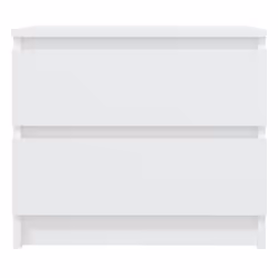 VidaXL 806194 nightstand/bedside table White - Additional view 4