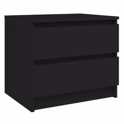 VidaXL 806195, Black, Wood, 500 mm, 390 mm, 435 mm, 1 pc(s)