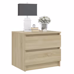 VidaXL 806199 nightstand/bedside table Oak - Additional view 5