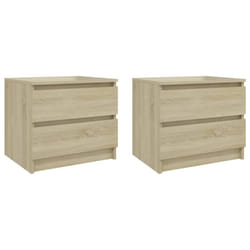 VidaXL 806200 nightstand/bedside table Oak