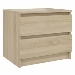 VidaXL 806200 nightstand/bedside table Oak