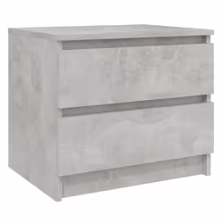 VidaXL 806201, Concrete colour, Wood, 500 mm, 390 mm, 435 mm, 1 pc(s)