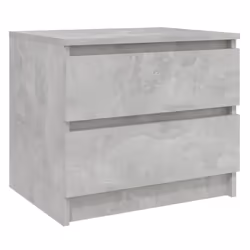 VidaXL 806202 nightstand/bedside table Concrete colour