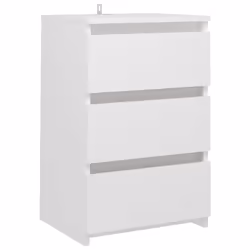 VidaXL 806211, White, Wood, 400 mm, 350 mm, 625 mm, 1 pc(s)