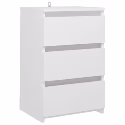 VidaXL 806212 nightstand/bedside table White