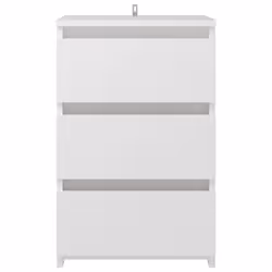 VidaXL 806212 nightstand/bedside table White - Additional view 4
