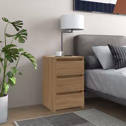 VidaXL 806217 nightstand/bedside table Oak