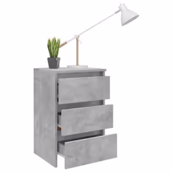 VidaXL 806219 nightstand/bedside table Concrete colour - Additional view 6