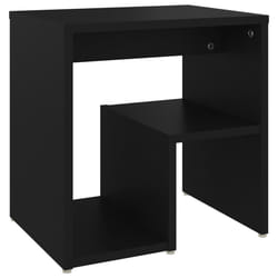 VidaXL 806330 nightstand/bedside table Black